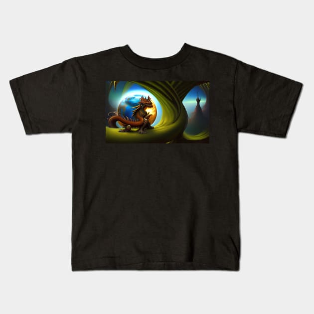 A Walk Between Worlds Kids T-Shirt by PaigeCompositor